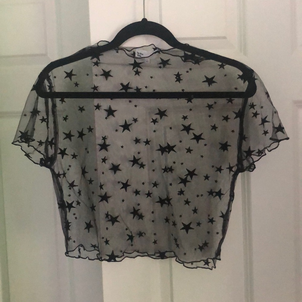 Mesh crop top